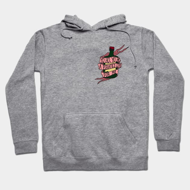 Pirates of the Caribbean ride Hoodie by JennyGreneIllustration